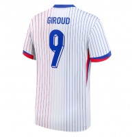 Camisa de Futebol França Olivier Giroud #9 Equipamento Secundário Europeu 2024 Manga Curta